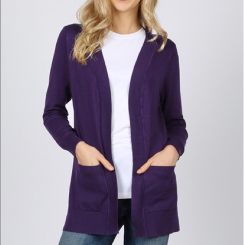 Premium quality cardigan sweater